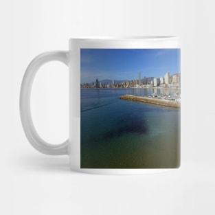 Benidorm Mal Pas Beach Costa Blanca Spain Mug